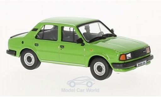 Skoda 120 1/43 Abrex L verte 1984 miniature