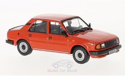 Miniature Skoda 120 1/43 Abrex L rouge 1984 Skoda 120 1/43 Abrex L rouge 1984 miniature