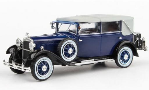 Miniature Skoda 860 1/43 Abrex bleue/noire RHD 1932 fermé Verdeck Skoda 860 1/43 Abrex bleue/noire RHD 1932 fermé Verdeck miniature