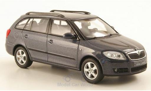 Miniature Skoda Fabia 1/43 Abrex II Combi metallise grise Skoda Fabia 1/43 Abrex II Combi metallise grise miniature