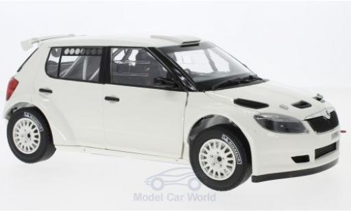 Miniature Skoda Fabia 1/18 Abrex II FL S2000 blanche 2010 with Gravel Wheels Skoda Fabia 1/18 Abrex II FL S2000 blanche 2010 with Gravel Wheels miniature