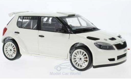Miniature Skoda Fabia 1/18 Abrex II FL S2000 blanche 2010 with Tarmac Wheels Skoda Fabia 1/18 Abrex II FL S2000 blanche 2010 with Tarmac Wheels miniature