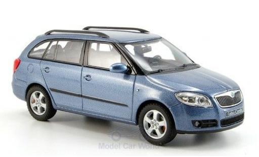 Miniature Skoda Fabia 1/43 Abrex II Kombi metallise bleue Skoda Fabia 1/43 Abrex II Kombi metallise bleue miniature