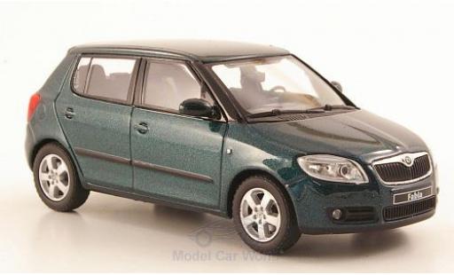 Miniature Skoda Fabia 1/43 Abrex II metallise verte 2006 Skoda Fabia 1/43 Abrex II metallise verte 2006 miniature