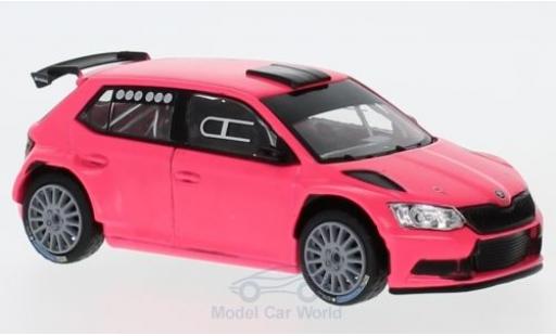Miniature Skoda Fabia 1/43 Abrex III R5 matt-rose 2015 Skoda Fabia 1/43 Abrex III R5 matt-rose 2015 miniature