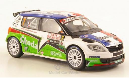 Miniature Skoda Fabia 1/43 Abrex S2000 No.7 Rallye Monte-Carlo 2011 Vouilloz Skoda Fabia 1/43 Abrex S2000 No.7 Rallye Monte-Carlo 2011 Vouilloz miniature