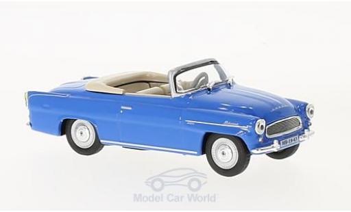 Miniature Skoda Felicia 1/43 Abrex Roadster bleue 1963 Skoda Felicia 1/43 Abrex Roadster bleue 1963 miniature