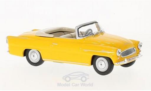 Miniature Skoda Felicia 1/43 Abrex Roadster jaune 1963 Skoda Felicia 1/43 Abrex Roadster jaune 1963 miniature