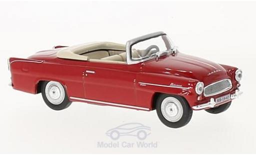 Miniature Skoda Felicia 1/43 Abrex Roadster rouge 1963 Skoda Felicia 1/43 Abrex Roadster rouge 1963 miniature