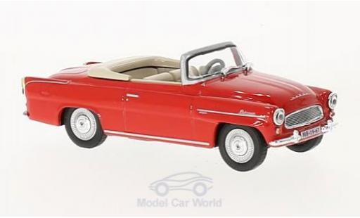 Miniature Skoda Felicia 1/43 Abrex Roadster rouge 1963 Skoda Felicia 1/43 Abrex Roadster rouge 1963 miniature