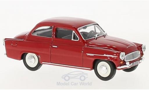 Miniature Skoda Octavia 1/43 Abrex rouge 1963 Skoda Octavia 1/43 Abrex rouge 1963 miniature