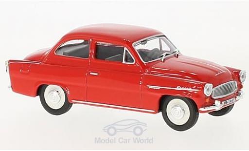 Miniature Skoda Octavia 1/43 Abrex rouge 1963 Skoda Octavia 1/43 Abrex rouge 1963 miniature