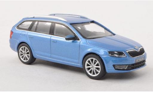 Miniature Skoda Octavia 1/43 Abrex III Combi metallise bleue 2013 Skoda Octavia 1/43 Abrex III Combi metallise bleue 2013 miniature
