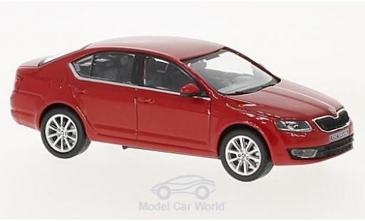 Miniature Skoda Octavia 1/43 Abrex III rouge 2012 Skoda Octavia 1/43 Abrex III rouge 2012 miniature