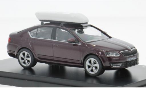 Miniature Skoda Octavia 1/43 Abrex IV FL marron 2024 1:43 Skoda Octavia 1/43 Abrex IV FL marron 2024 1:43 miniature