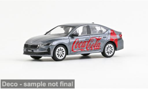 Skoda Octavia 1/43 Abrex IV FL grise 2024 Coca Cola 1:43 miniature