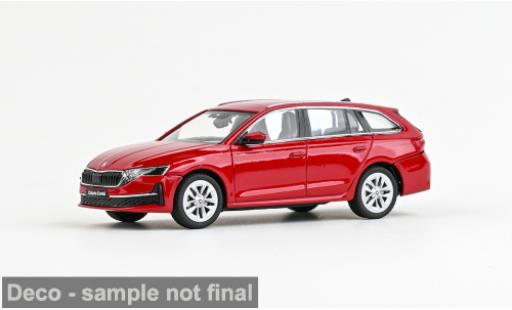 Miniature Skoda Octavia 1/43 Abrex IV FL rouge 2024 1:43 Skoda Octavia 1/43 Abrex IV FL rouge 2024 1:43 miniature
