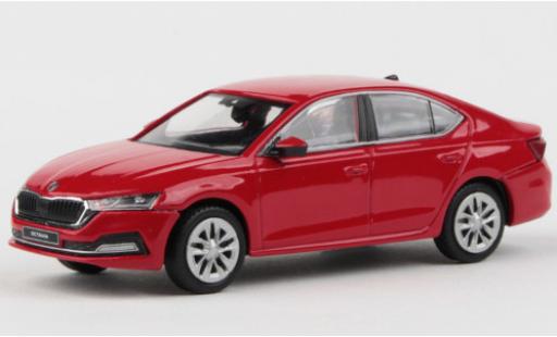 Miniature Skoda Octavia 1/43 Abrex IV rouge 2020 Skoda Octavia 1/43 Abrex IV rouge 2020 miniature