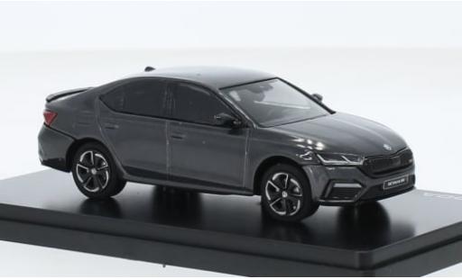 Skoda Octavia 1/43 Abrex IV RS metallise grise 2020 1:43 miniature