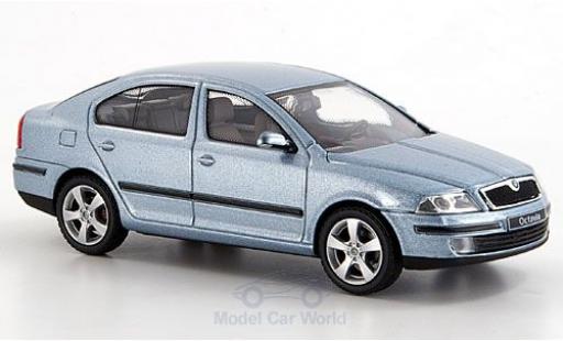 Skoda Octavia 1/43 Abrex metallise grise ohne Vitrine miniature