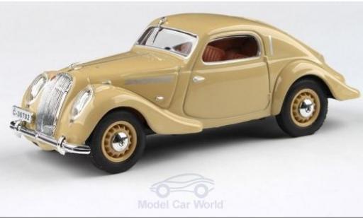 Skoda Popular Sport 1/43 Abrex Monte Carlo beige RHD 1937 miniature