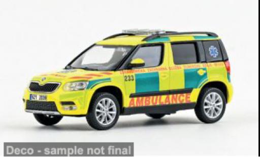 Skoda Yeti 1/43 Abrex FL 2013 EMS Of Zlin Region #233 1:43 miniature