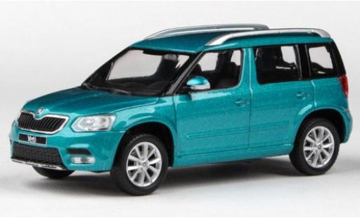 Skoda Yeti 1/43 Abrex FL metallise türkis 2013 miniature