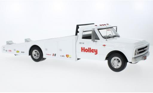 Miniature Chevrolet C-30 1/18 ACME Ramp Truck blanche Holley Speed Shop 1967 Chevrolet C-30 1/18 ACME Ramp Truck blanche Holley Speed Shop 1967 miniature