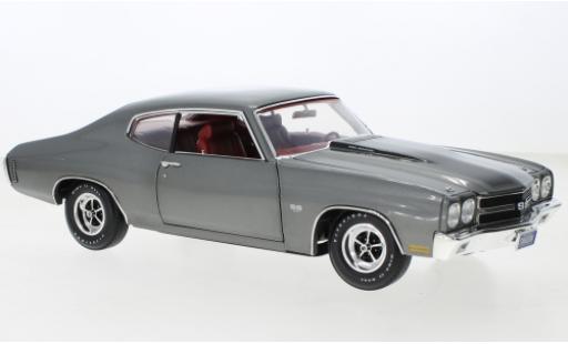 Miniature Chevrolet Chevelle 1/18 ACME LS6 metallise gris/noire 1970 Chevrolet Chevelle 1/18 ACME LS6 metallise gris/noire 1970 miniature