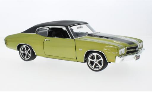 Miniature Chevrolet Chevelle 1/18 ACME SS Restomod metallise la chaux/noire 1970 Chevrolet Chevelle 1/18 ACME SS Restomod metallise la chaux/noire 1970 miniature