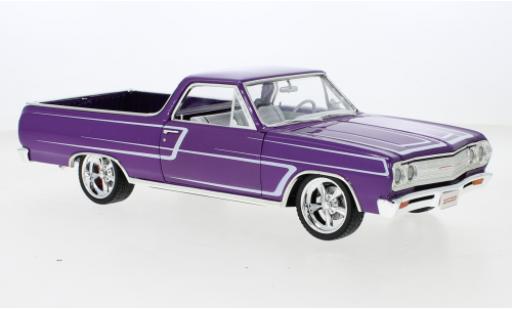 Miniature Chevrolet El Camino 1/18 ACME Custom Cruiser violetteee 1965 Chevrolet El Camino 1/18 ACME Custom Cruiser violetteee 1965 miniature