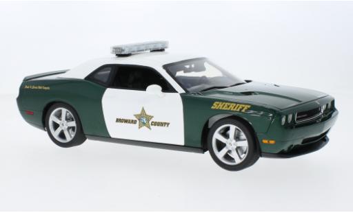 Miniature Dodge Challenger 1/18 ACME R/T Broward County Sheriff 2009 Dodge Challenger 1/18 ACME R/T Broward County Sheriff 2009 miniature