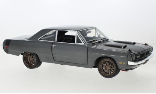 Miniature Dodge Dart 1/18 ACME Street Fighter metallise gris/noire 1970 Dodge Dart 1/18 ACME Street Fighter metallise gris/noire 1970 miniature