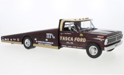 Miniature Ford F-350 1/18 ACME Ramp Truck marron/gold Tasca 1970 Ford F-350 1/18 ACME Ramp Truck marron/gold Tasca 1970 miniature