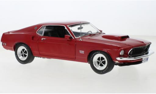 Miniature Ford Mustang 1/18 ACME Boss 429 metallise rouge 1969 Ford Mustang 1/18 ACME Boss 429 metallise rouge 1969 miniature