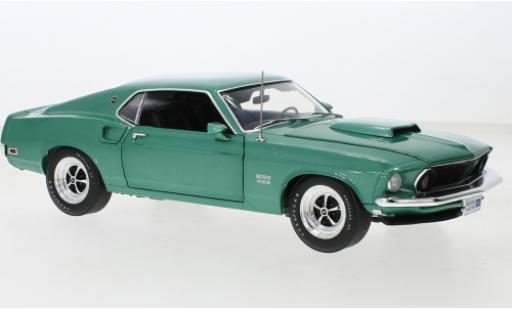 Miniature Ford Mustang 1/18 ACME Boss 429 metallise vert 1969 Ford Mustang 1/18 ACME Boss 429 metallise vert 1969 miniature