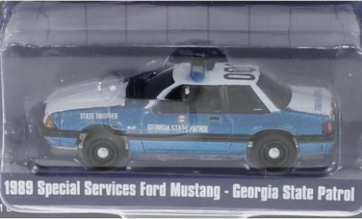 Miniature Ford Mustang 1/64 ACME SSP Georgia State Patrol 1989 Ford Mustang 1/64 ACME SSP Georgia State Patrol 1989 miniature