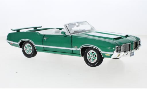 Miniature Oldsmobile 442 1/18 ACME W-30 Cabriolet verte 1972 Oldsmobile 442 1/18 ACME W-30 Cabriolet verte 1972 miniature