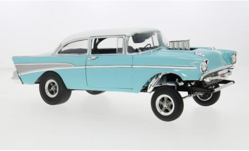 Miniature Chevrolet Bel Air 1/18 ACME turquoise/blanche 1957 1:18 Chevrolet Bel Air 1/18 ACME turquoise/blanche 1957 1:18 miniature