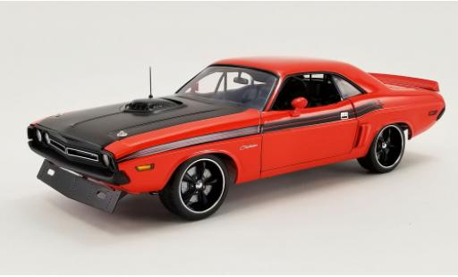 Miniature Dodge Challenger 1/18 ACME R/T HEMI orange/matt-noire 1971 Fireball Dodge Challenger 1/18 ACME R/T HEMI orange/matt-noire 1971 Fireball miniature
