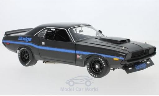 Miniature Dodge Challenger 1/18 ACME Trans Am Street Version noire/bleue 1970 Dodge Challenger 1/18 ACME Trans Am Street Version noire/bleue 1970 miniature