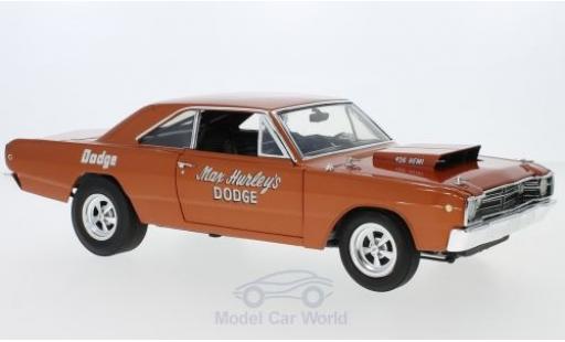 Miniature Dodge Dart 1968 1/18 ACME Hemi kupfer 1968 Max Hurley Dodge Dart 1968 1/18 ACME Hemi kupfer 1968 Max Hurley miniature