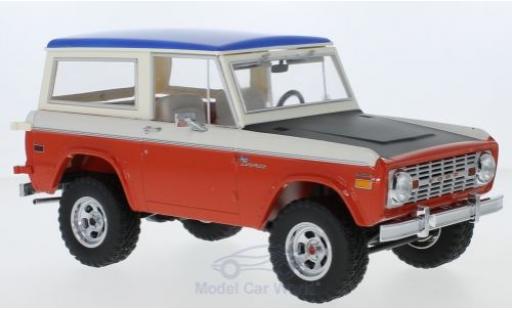 Miniature Ford Bronco 1/18 ACME Baja Bill Strope Edition rouge/blanche 1971 Ford Bronco 1/18 ACME Baja Bill Strope Edition rouge/blanche 1971 miniature