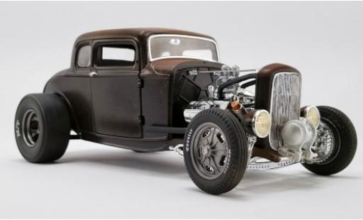 Miniature Ford Deluxe 1/18 ACME Coupe Rat Rod matt-noire/marron 1932 Pork Chops 190 Proof Ford Deluxe 1/18 ACME Coupe Rat Rod matt-noire/marron 1932 Pork Chops 190 Proof miniature