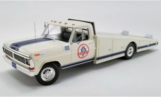Miniature Ford F-350 1/18 ACME Ramp Truck blanche/bleue Shelby Racing 1970 Ford F-350 1/18 ACME Ramp Truck blanche/bleue Shelby Racing 1970 miniature