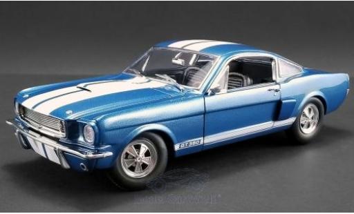 Miniature Ford Mustang 1/18 ACME Shelby GT350 Supercharged metallise bleue/blanche 1966 Ford Mustang 1/18 ACME Shelby GT350 Supercharged metallise bleue/blanche 1966 miniature
