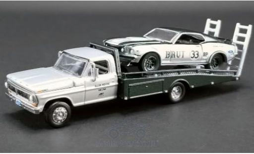 Miniature Ford Mustang 1/64 ACME Trans Am No.33 Allan Moffat Racing Trans-Am 1969 mit F-350 Ramp Truck A.Moffat Ford Mustang 1/64 ACME Trans Am No.33 Allan Moffat Racing Trans-Am 1969 mit F-350 Ramp Truck A.Moffat miniature