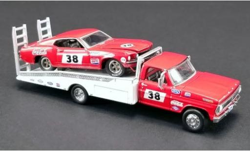 Miniature Ford Mustang 1/64 ACME No.38 Allan Moffat Racing Trans-Am 1969 avec F-350 Ramp Truck A.Moffat Ford Mustang 1/64 ACME No.38 Allan Moffat Racing Trans-Am 1969 avec F-350 Ramp Truck A.Moffat miniature
