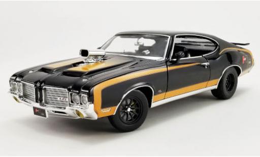 Miniature Oldsmobile 442 1/18 ACME Hurst Drag Outlaw noire/gold 1972 Oldsmobile 442 1/18 ACME Hurst Drag Outlaw noire/gold 1972 miniature