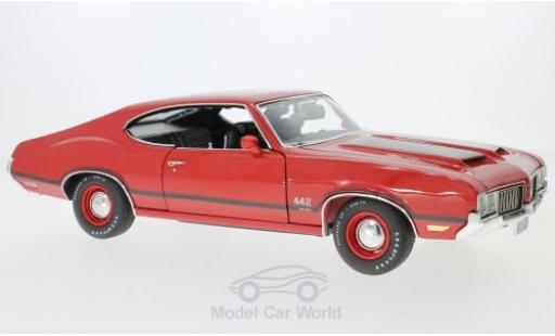 Oldsmobile 442 1/18 ACME W-30 rouge 1970 miniature